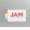 JAM Paper 2" x 3.5" Clear Self-Adhesive Business Card Holders